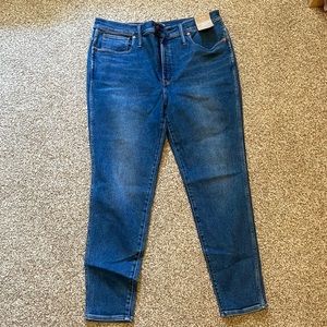 Madewell 10” High Rise Skinny Jeans